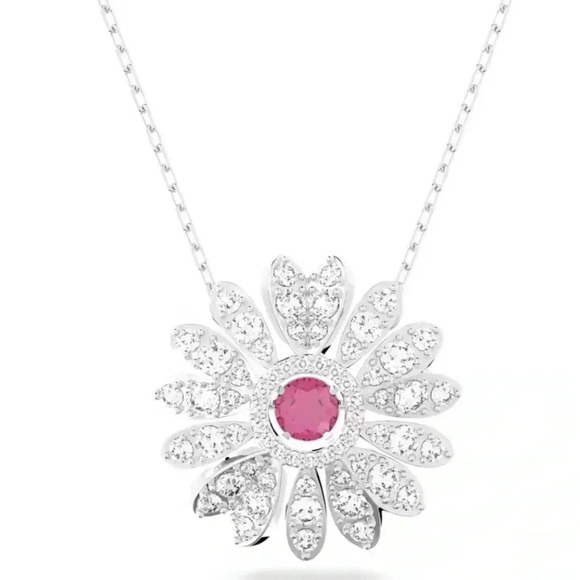 Swarovski Flower Eternal Pendant Necklace - Picture 1 of 5